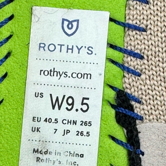 Rothy’s tan ballet pointed toe 9.5 - Picture 7 of 8